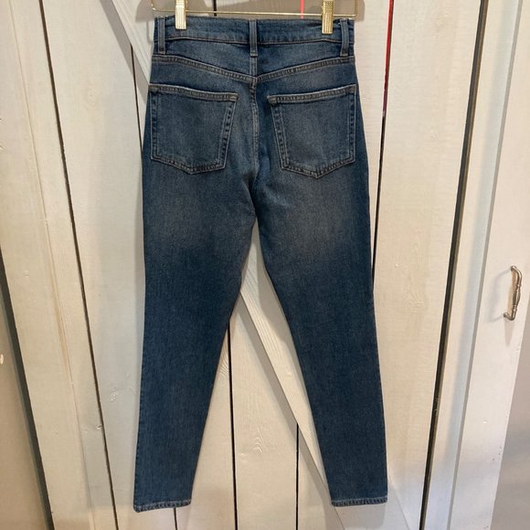 Reformation SERENA HIGH WAIST SKINNY JEANS IN KASAI button fly 24 - Picture 6 of 10